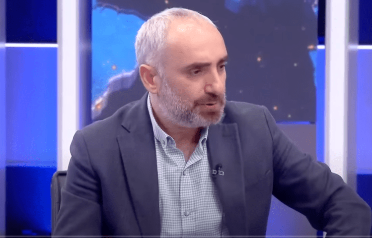 Turkish investigative journalist and writer İsmail Saymaz is seen in January on Halk TV, where he was a commentator.